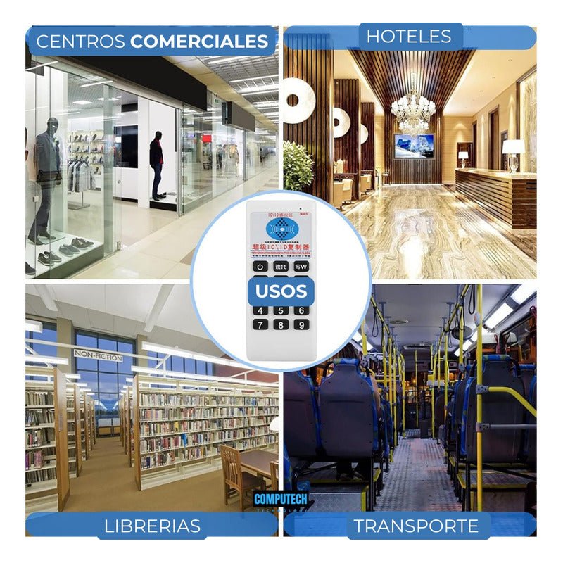 Copiador Clonador Llaveros Rfid 13.56mhz 125khz Y Otros - Mi tienda