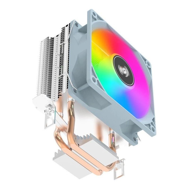 Cpu Enfriadora Gamer Aigo Ice200pro Rgb Blanco Para Procesadores Intel Y Amd - Mi tienda