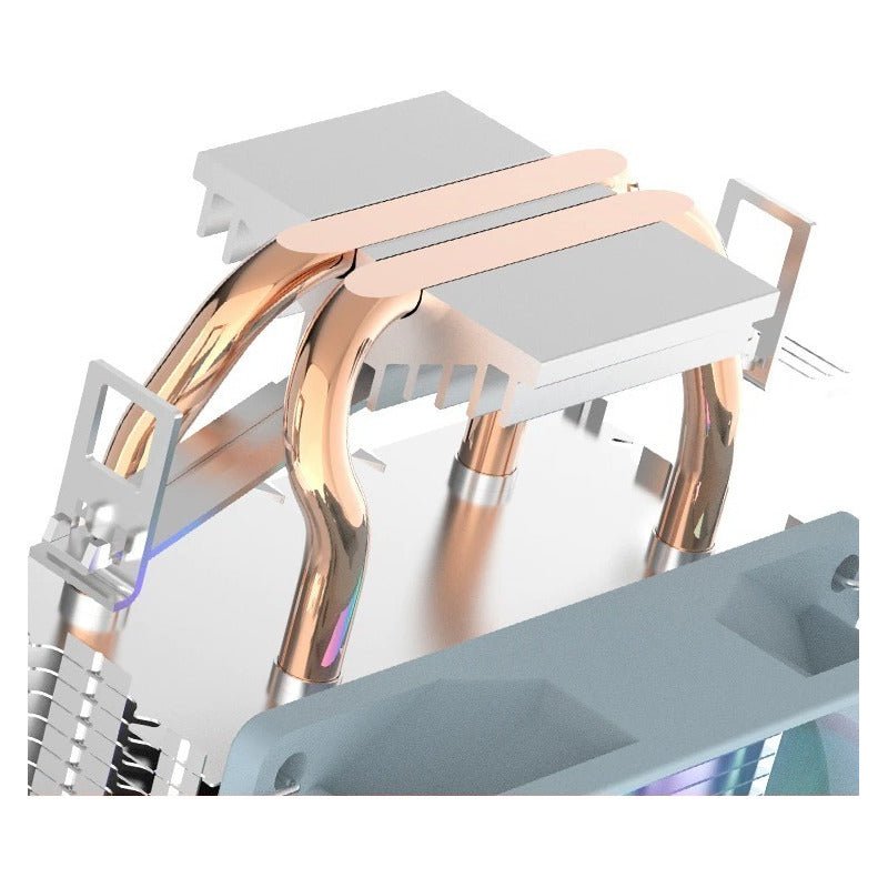Disipador Ice200pro Cpu Cooler Aigo Rgb 90mm Intel Amd Pc - Mi tienda