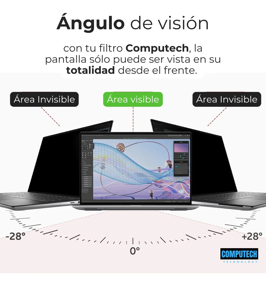 Filtro de privacidad para Notebook 14"