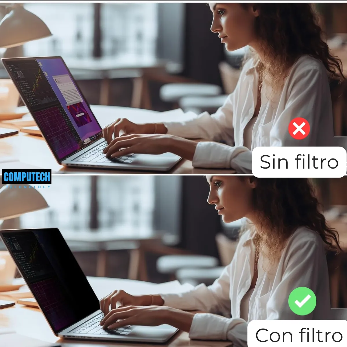 Filtro de privacidad para Notebook 14"