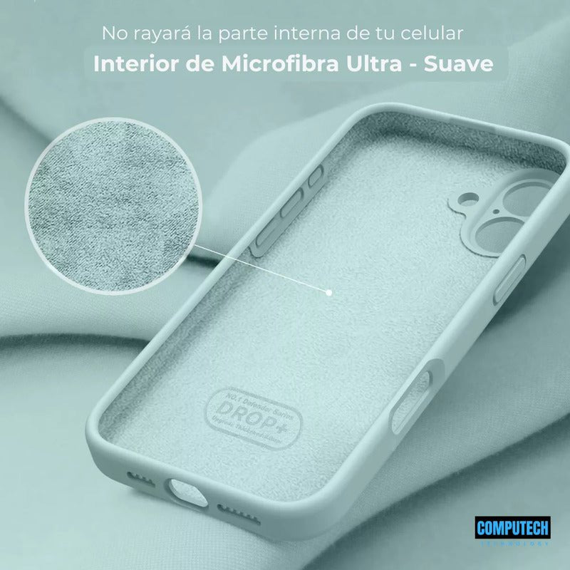 Funda / Carcasa Premium Computech Para iPhone 16 Pro Max - Menta - Mi tienda
