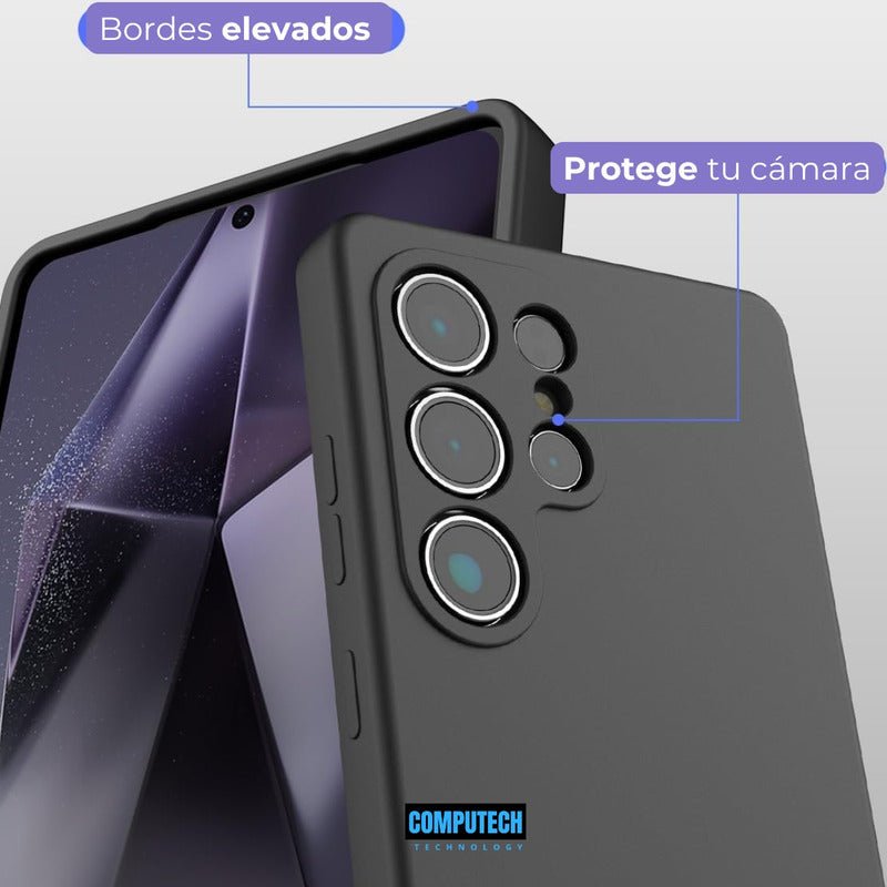 Funda / Carcasa Premium Computech Para Samsung S25 Ultra - Negro - Mi tienda