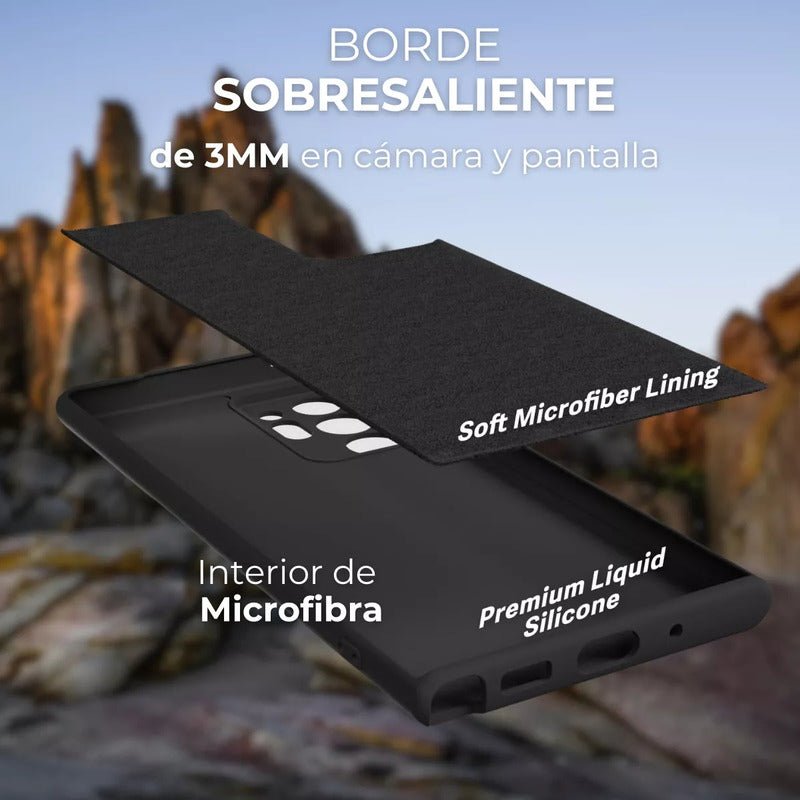 Funda / Carcasa Premium Marca Computech Para Samsung Note 20 Ultra - Negro - Mi tienda