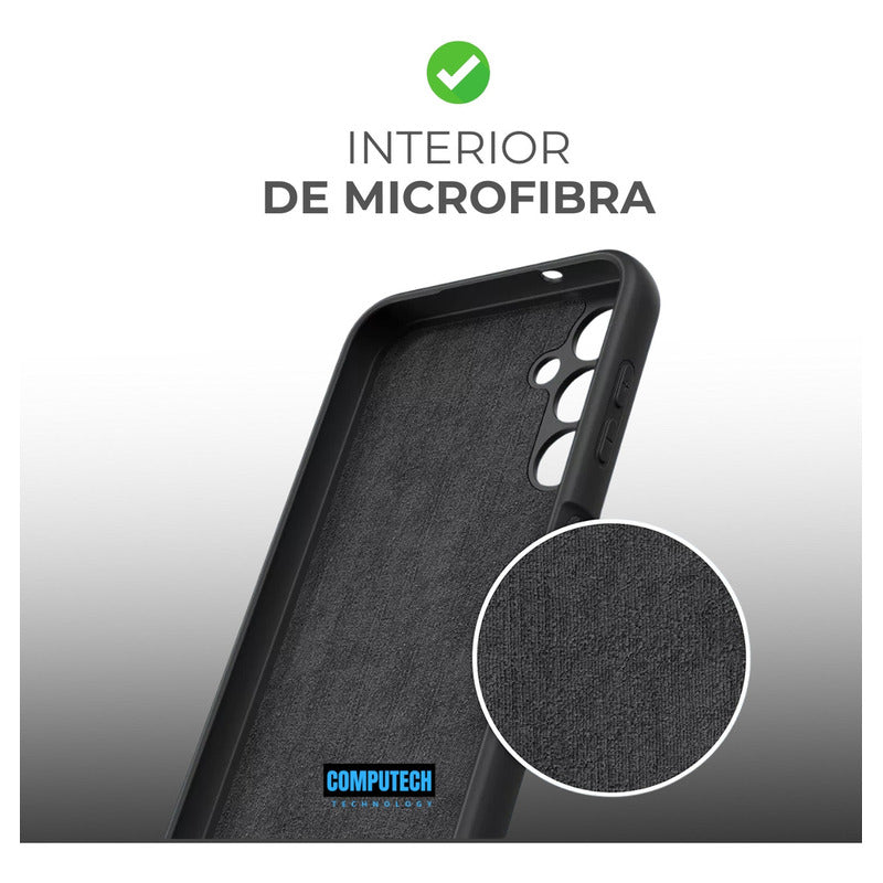 Funda / Carcasa Premium Marca Computech Para Samsung S24 Fe - Color Negro - Mi tienda