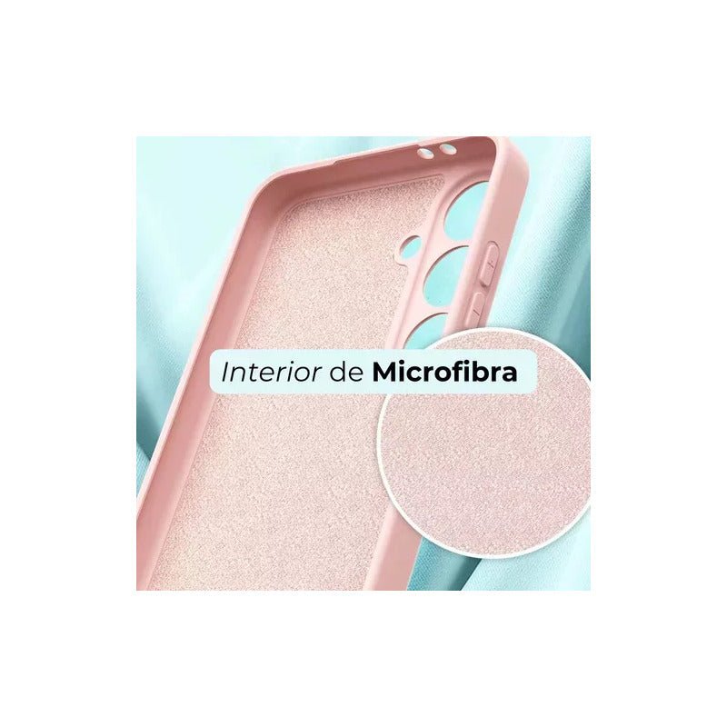 Funda / Carcasa Premium Marca Computech Para Samsung S24 Plus+ Rosa + Vidrio Templado - Mi tienda