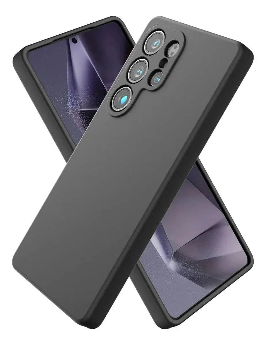 Funda de Silicona Premium Negra para Samsung Galaxy S25 Ultra - Mi tienda