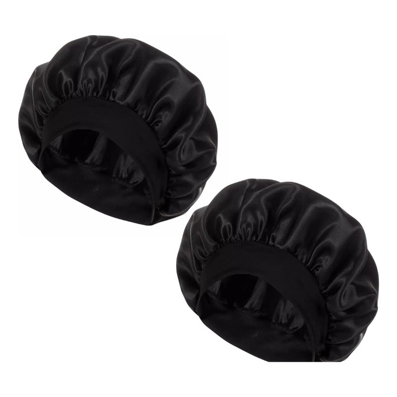 Gorro Satin Para Cabello Liso Y Rizado Evita Enredos 2piezas - Mi tienda