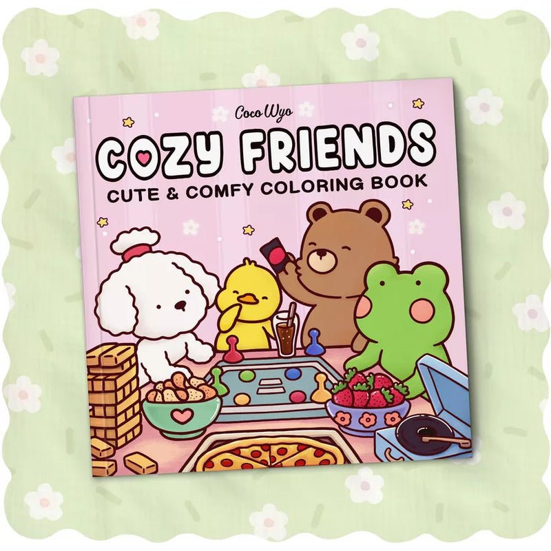 Libro Para Colorear Coco Wyo Cozy Friends Anti Estres Original - Computech - Mi tienda