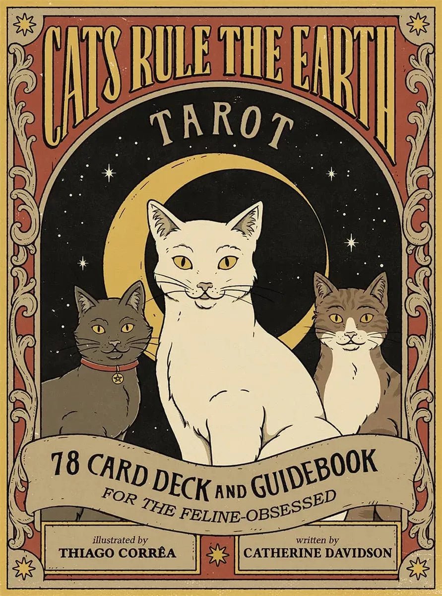 Mazo De Tarot Gatos Cats Rule The Earth 78 Cartas - Mi tienda