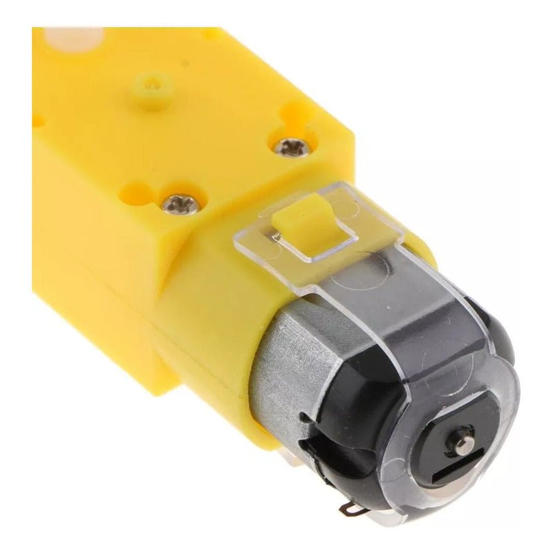 Motor Gear Dc Caja Reductora Y Llanta Goma Robot - Mi tienda