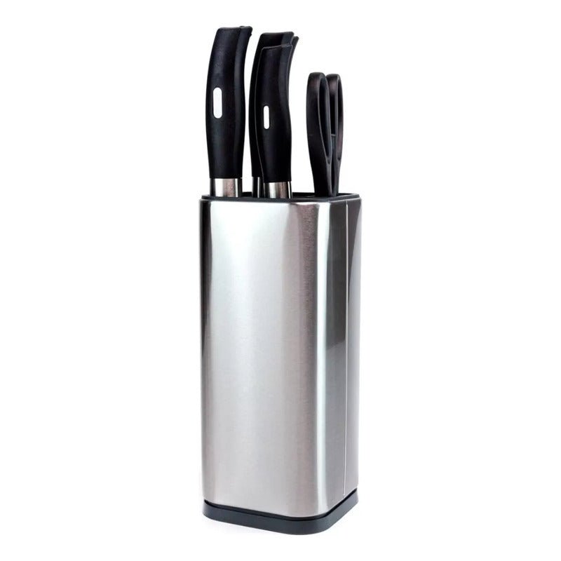 Organizador Cocina Porta Cuchillos Acero Inoxidable Premium - Mi tienda