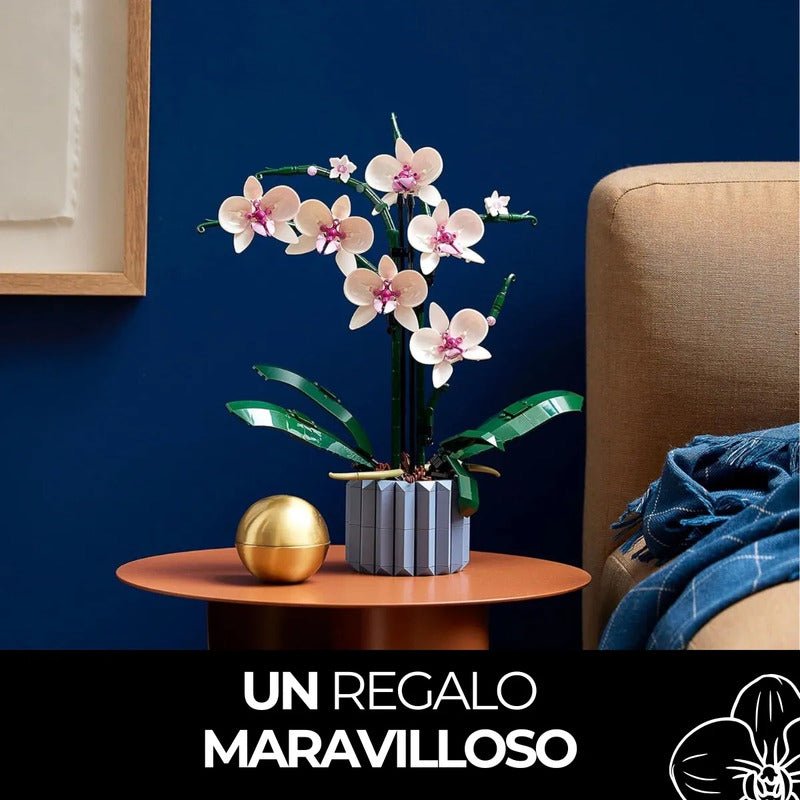 Orquídea Armable 711 Bloques 10311 Figura Construcción Flor - Mi tienda