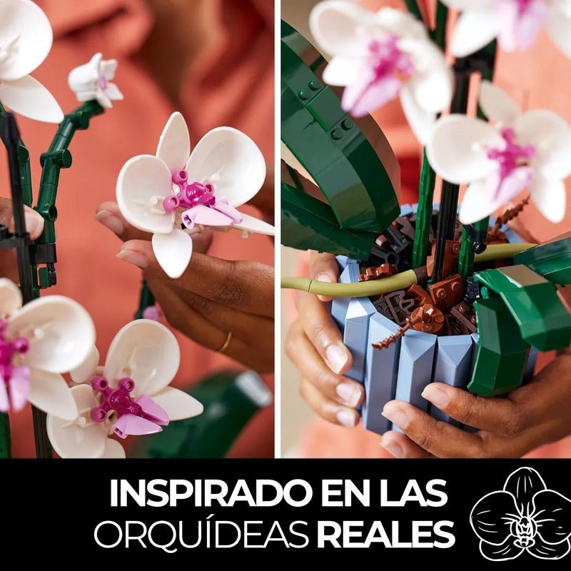 Orquídea Armable 711 Bloques 10311 Figura Construcción Flor - Mi tienda