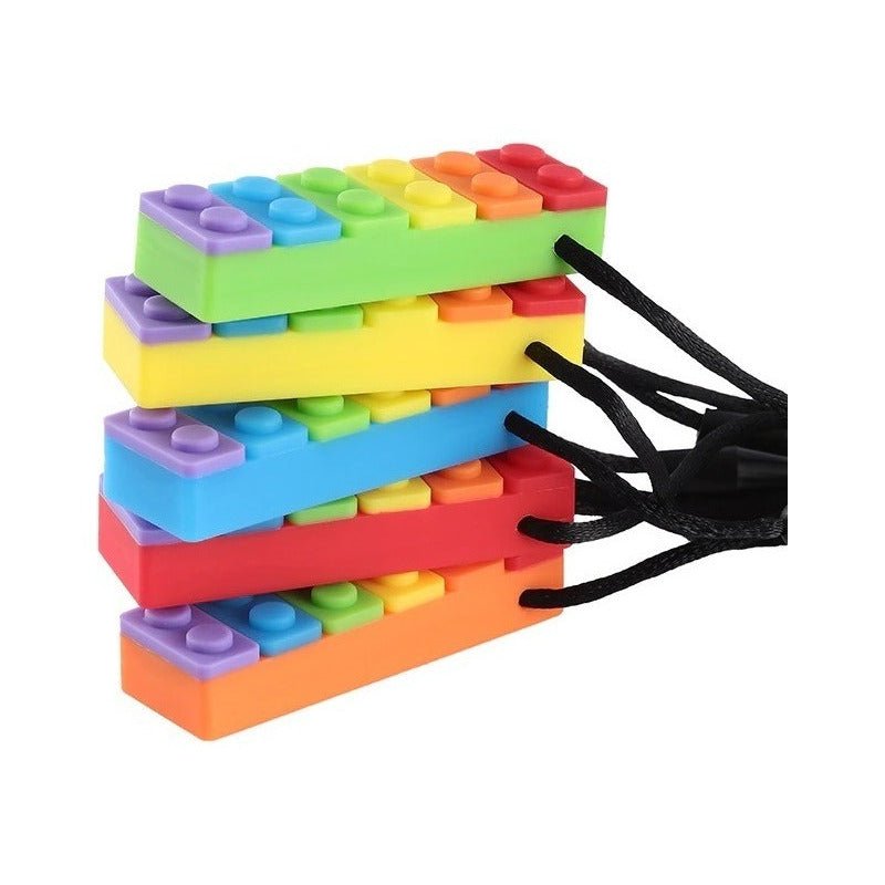 Pack 2 Mordedores Sensoriales Deficit Atencional Autismo Color Multicolor - Mi tienda
