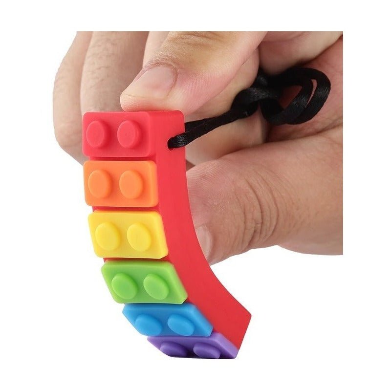 Pack 2 Mordedores Sensoriales Deficit Atencional Autismo Color Multicolor - Mi tienda