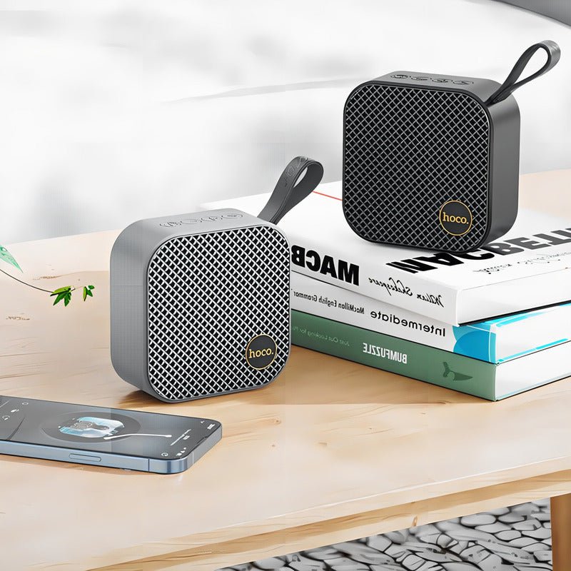 Parlante Hoco Hc22 Bluetooth 5.2 Usb 4h Batería Compacto - Mi tienda