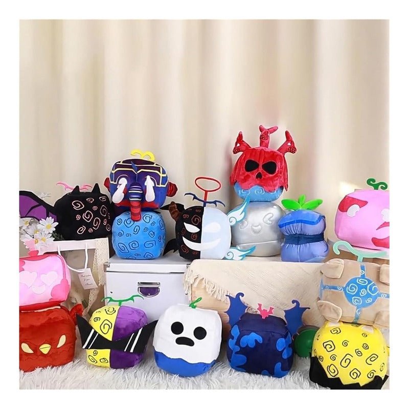 Peluche Fruta Blox Fruits Modelos Compatible Roblox Color Amor - Mi tienda