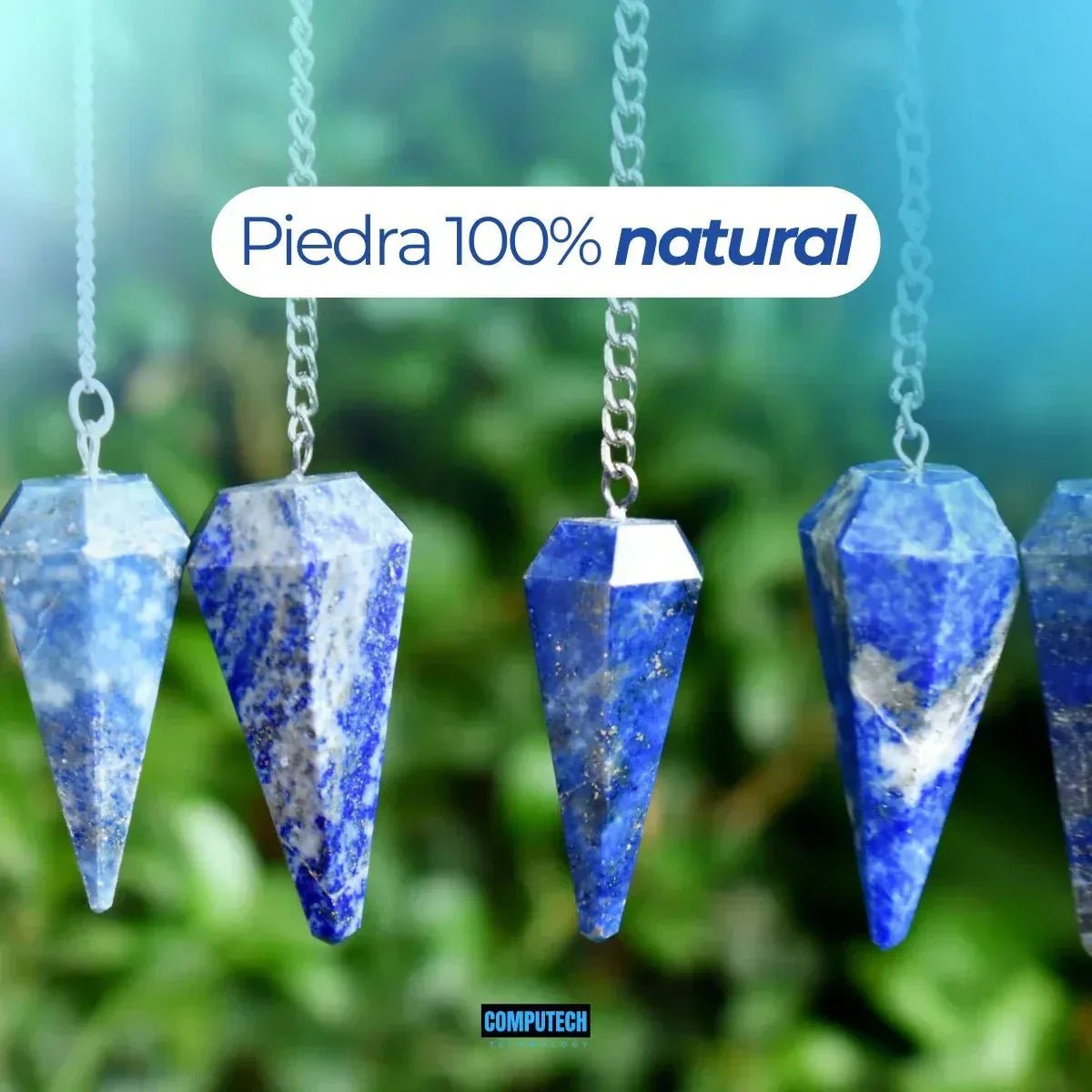 Pendulo de Lapislazuli y Plata 925: Verdad, Sabiduría y Guía Intuitiva - Mi tienda
