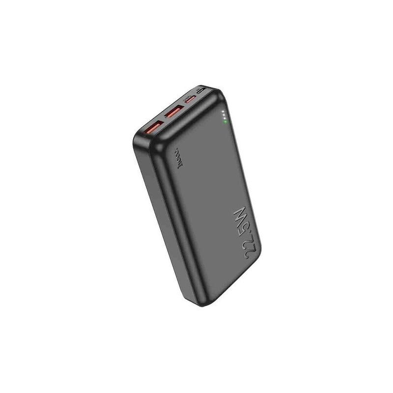 Power Bank 20000 Bateria Portatil Super Carga 22.5w Hoco Color Negro - Mi tienda