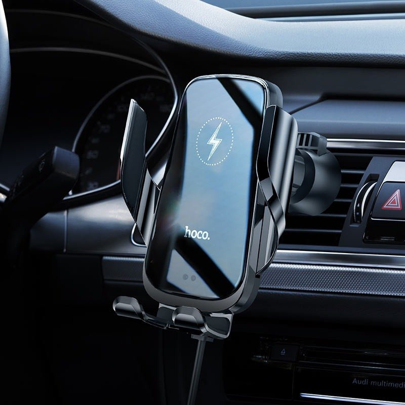 Soporte De Auto Carga Inalambrica Para iPhone Smartphone - Mi tienda