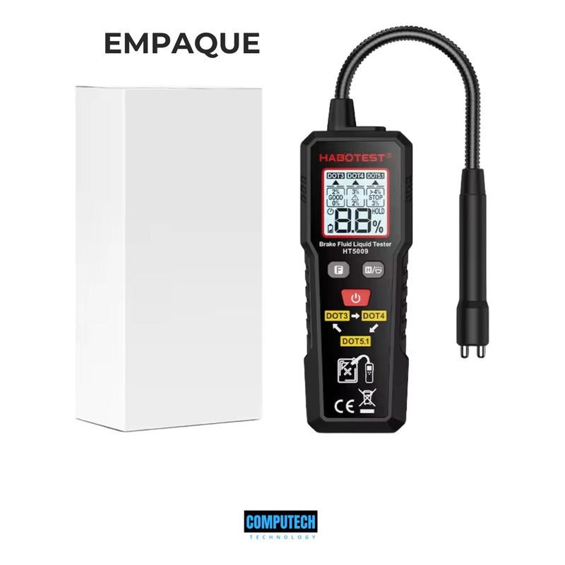 Tester Probador Liquido De Frenos Digital Dot3,dot4, Dot5.1 - Mi tienda